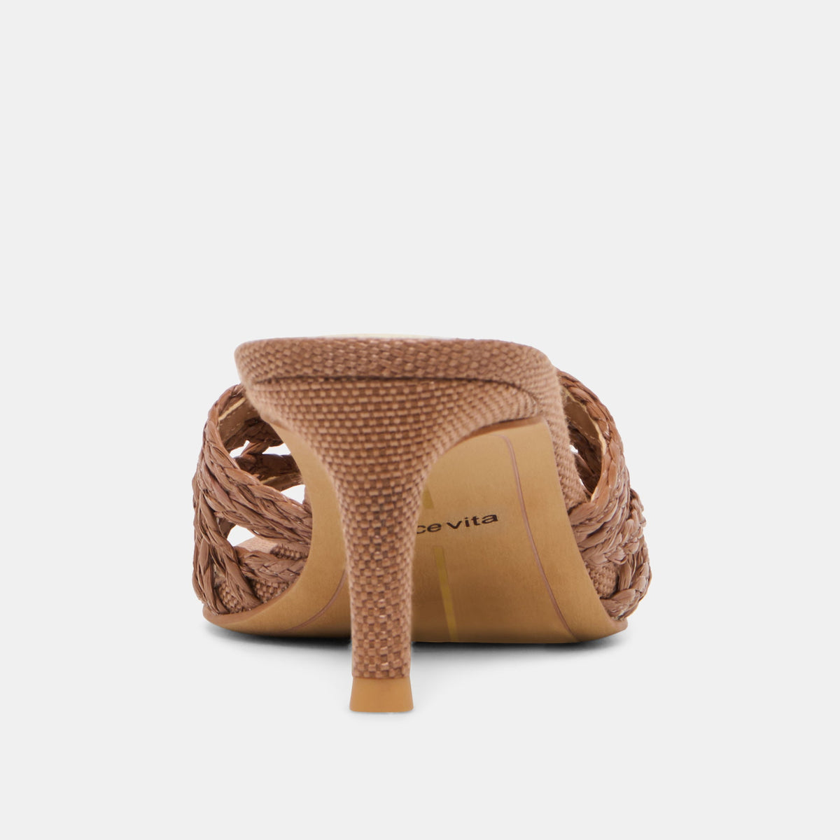 Bowen Cognac Raffia Heels | Dolce Vita Top Pick