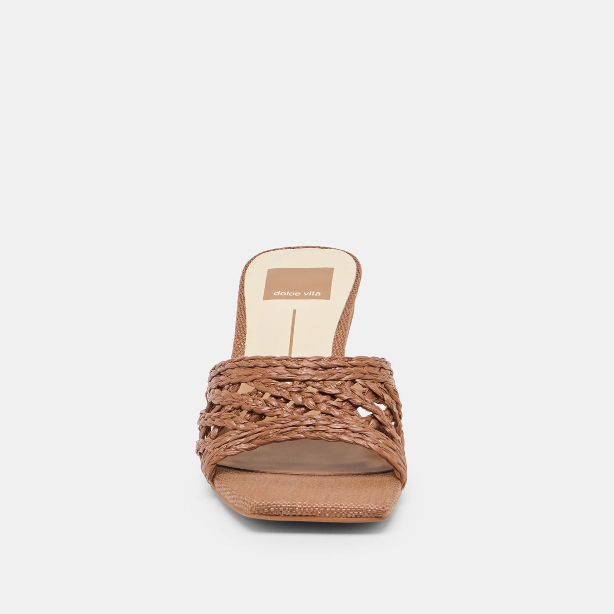 Bowen Cognac Raffia Heels | Dolce Vita Top Pick