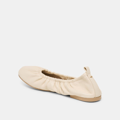 Conrad Bone Leather Ballet Flats | Dolce Vita Classic