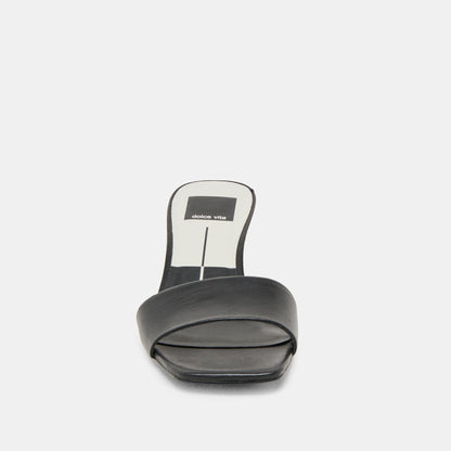 Rexa Black Leather Heels | Dolce Vita Everyday
