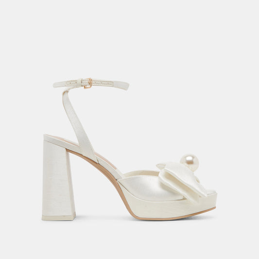 PATTON HEELS IVORY SATIN
 – Dolce Vita | Dolce Vita Everyday