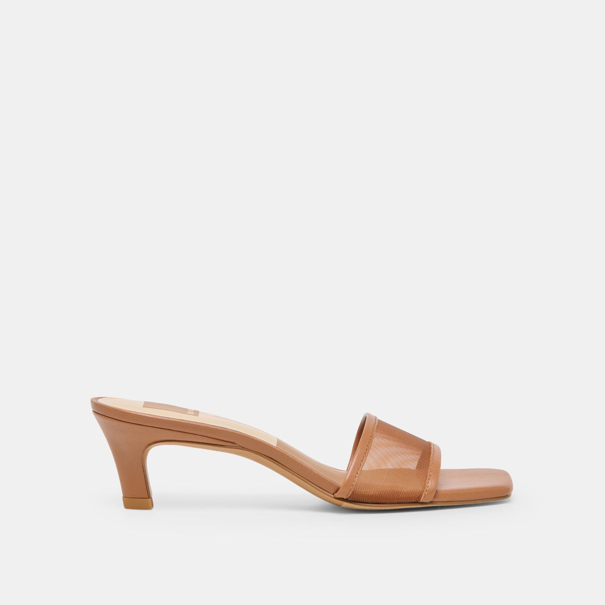 Rexa Mesh Caramel Mesh Heels | Dolce Vita Essential