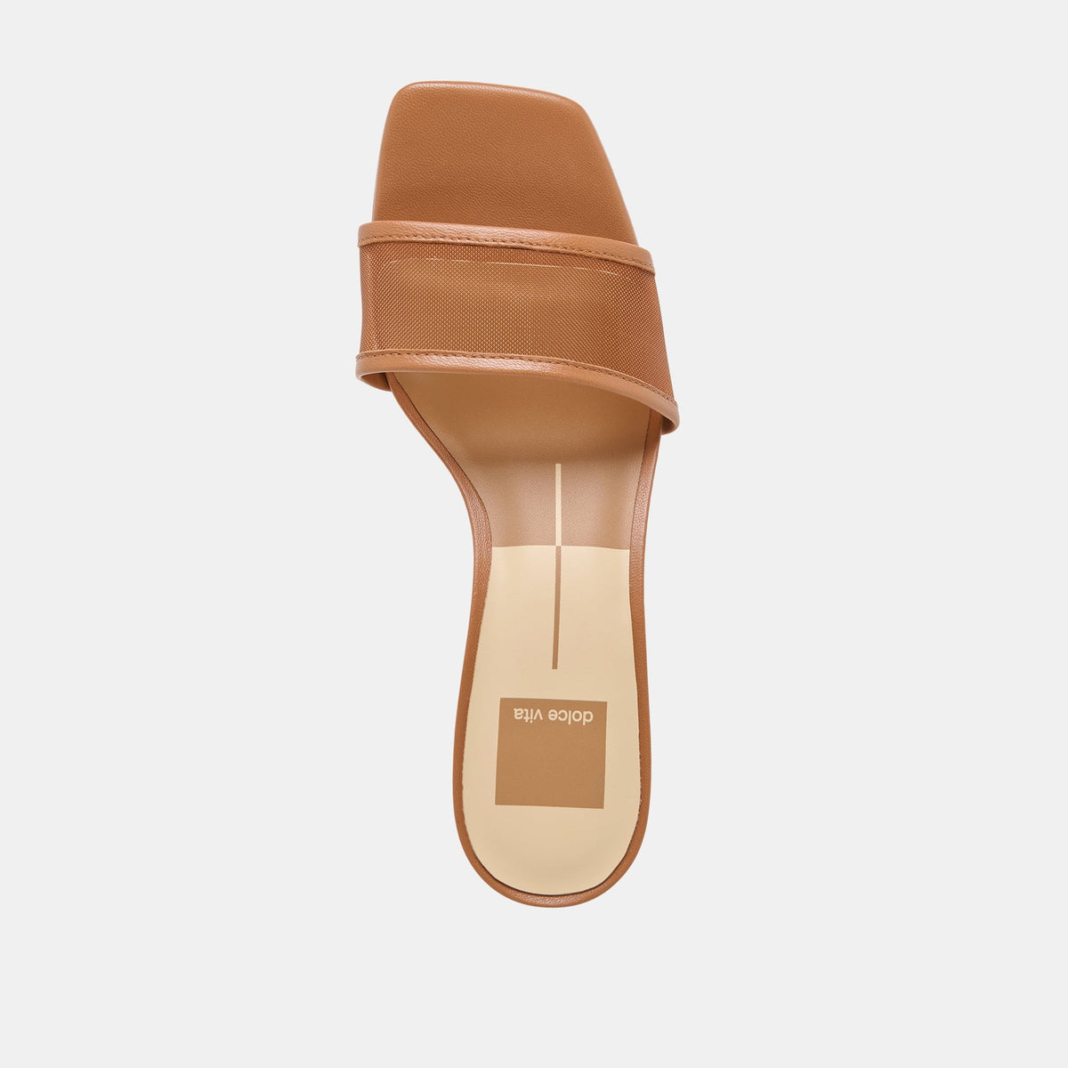 Rexa Mesh Caramel Mesh Heels | Dolce Vita Essential