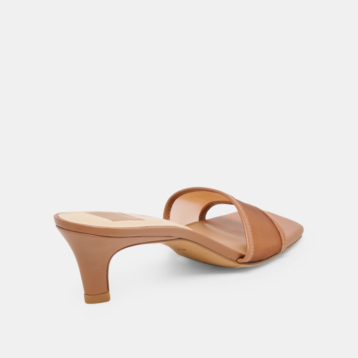 Rexa Mesh Caramel Mesh Heels | Dolce Vita Essential