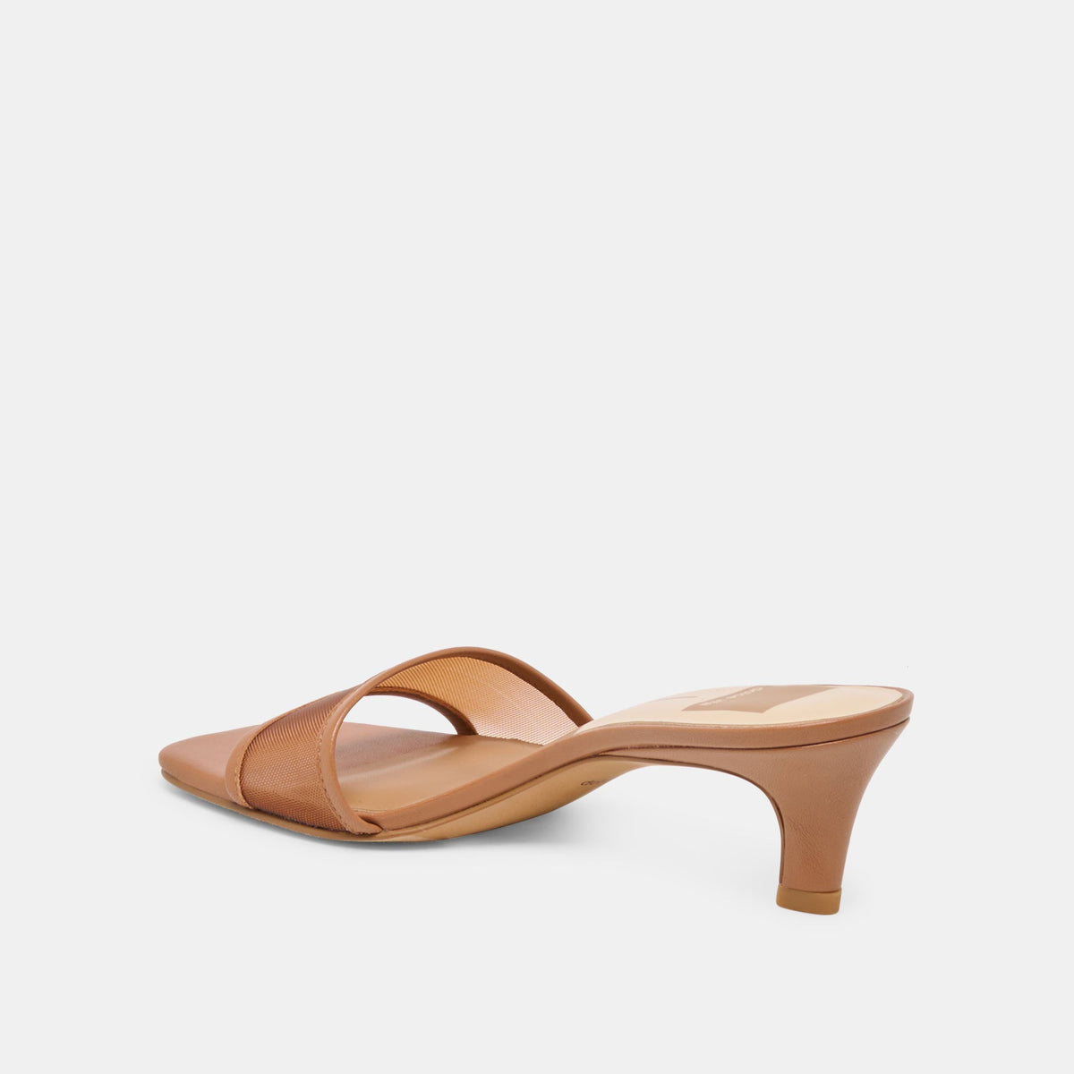 Rexa Mesh Caramel Mesh Heels | Dolce Vita Essential