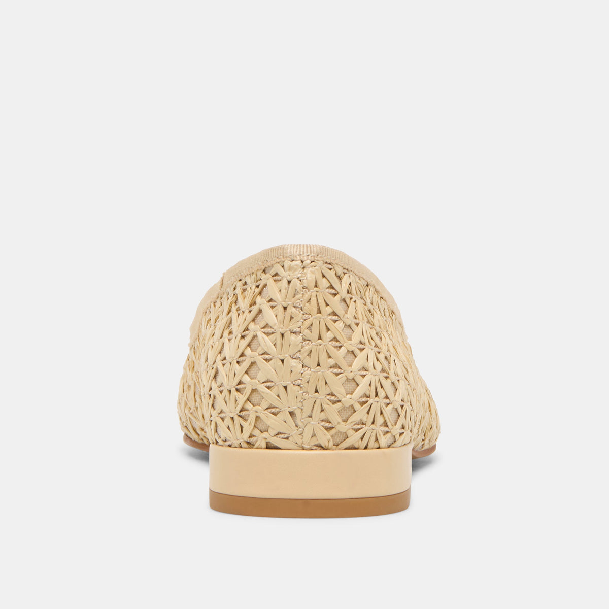Ulicia Lt Natural Cross Hatch Raffia Ballet Flats | Dolce Vita Special Offer
