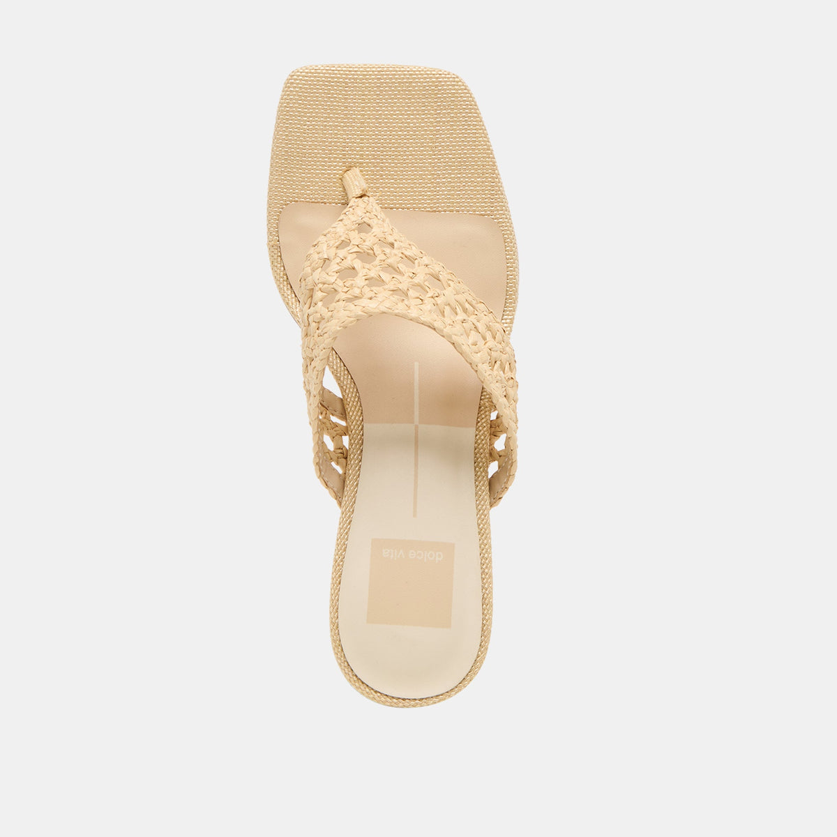 Barlo Lt Natural Woven Raffia Heels | Dolce Vita Popular