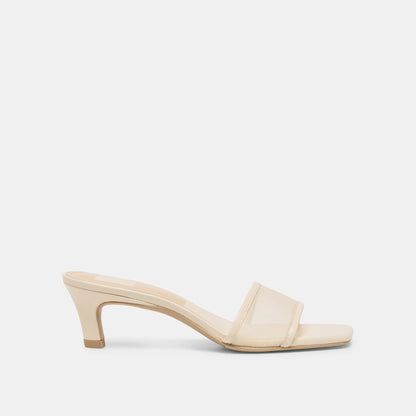 Rexa Mesh Creme Mesh Heels | Dolce Vita Classic