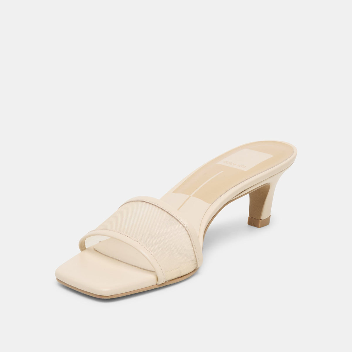 Rexa Mesh Creme Mesh Heels | Dolce Vita Classic