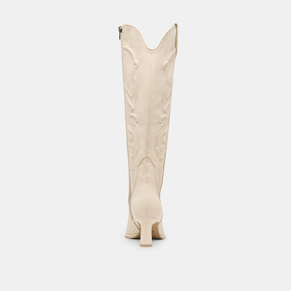 Alisa Creme Leather Boots | Dolce Vita Trending
