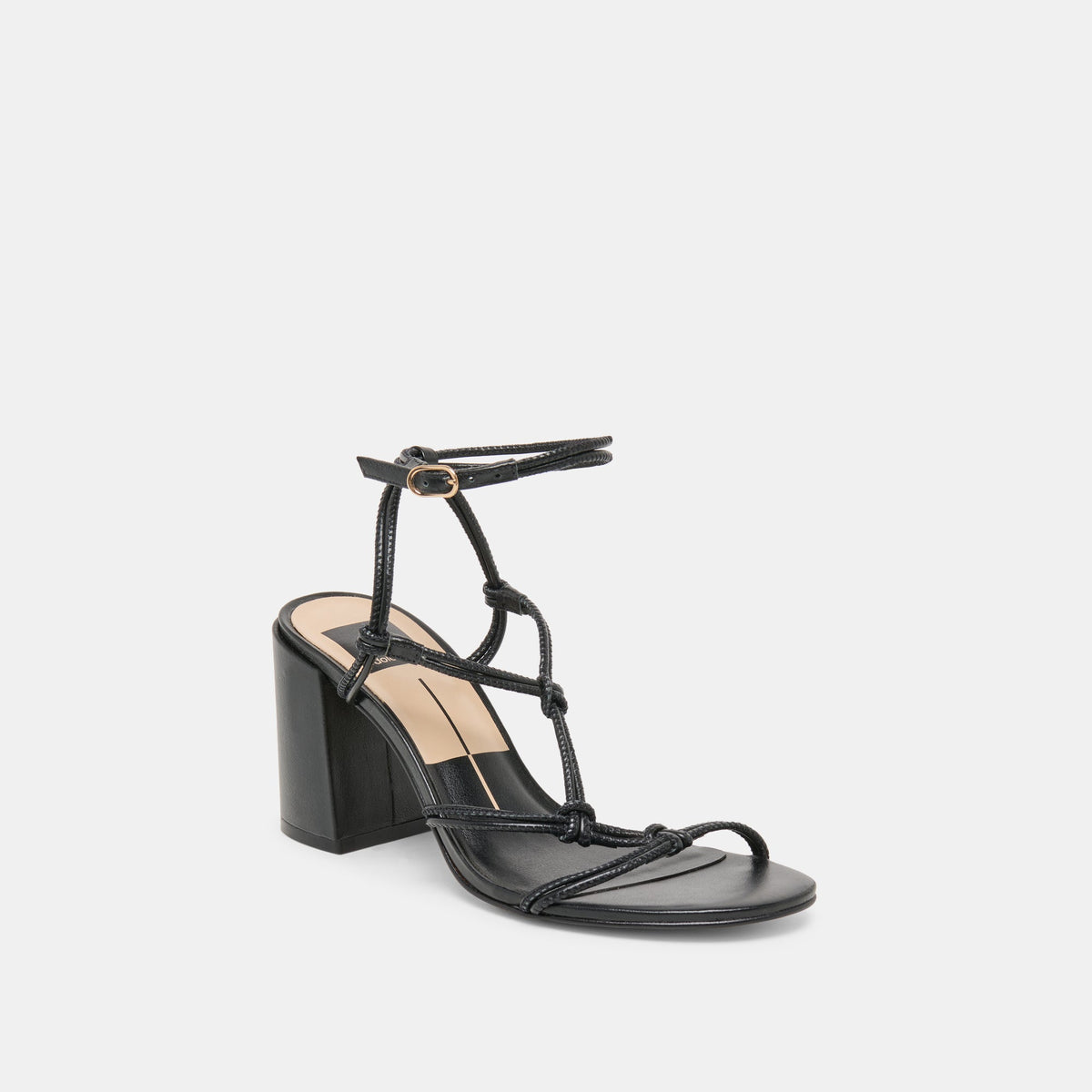 Fizzy Black Leather Heels | Dolce Vita Popular
