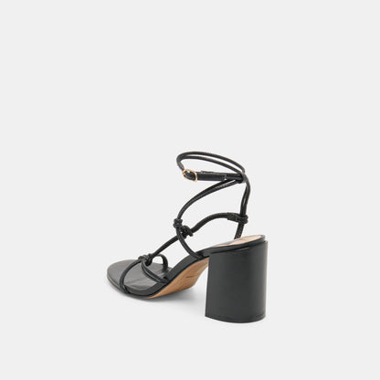 Fizzy Black Leather Heels | Dolce Vita Popular
