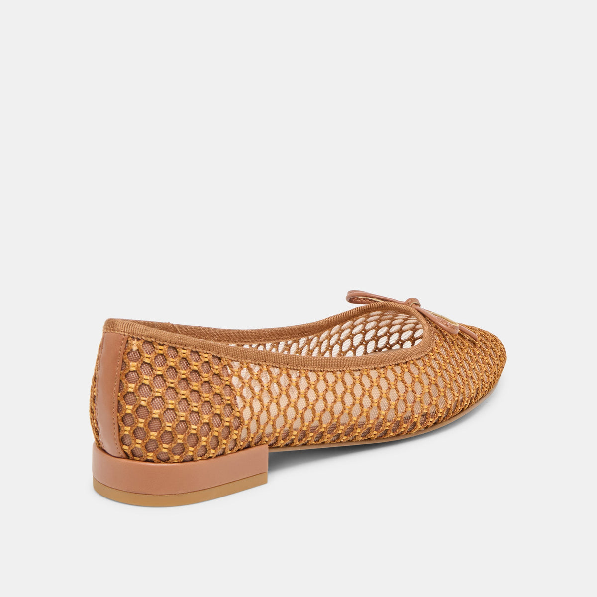 Ulicia Coral Woven Mesh Ballet Flats | Dolce Vita New