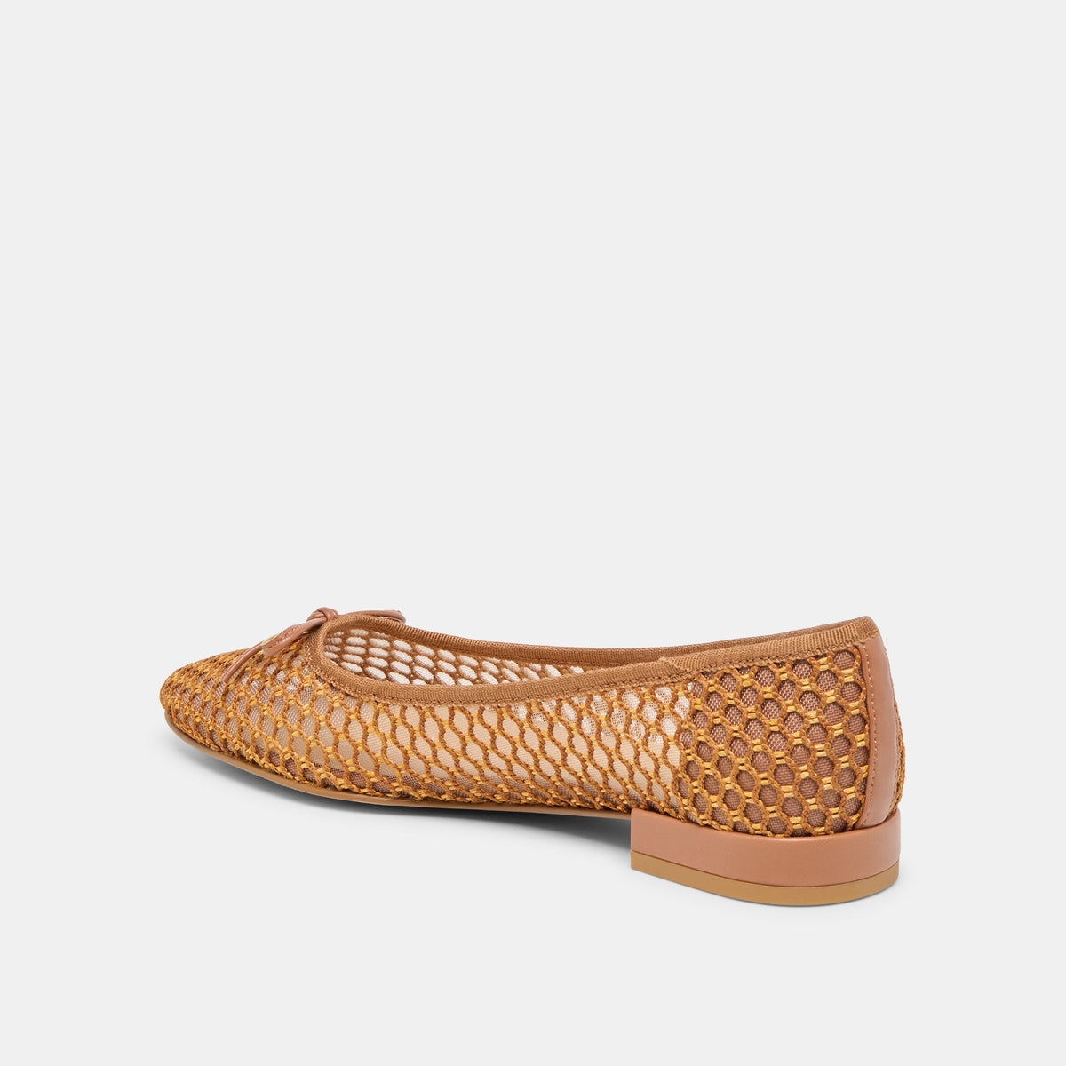 Ulicia Coral Woven Mesh Ballet Flats | Dolce Vita New