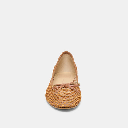 Ulicia Coral Woven Mesh Ballet Flats | Dolce Vita New