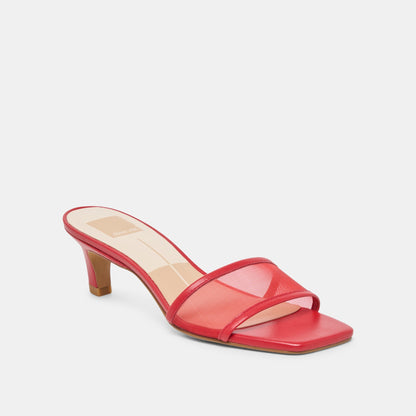 Rexa Mesh Cherry Mesh Heels | Dolce Vita Recommended