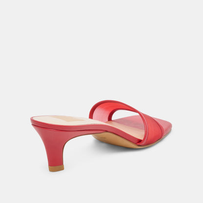 Rexa Mesh Cherry Mesh Heels | Dolce Vita Recommended
