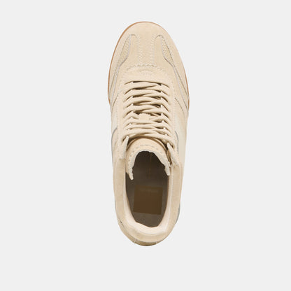 Issac Oatmeal Suede Sneakers | Dolce Vita Smart Buy