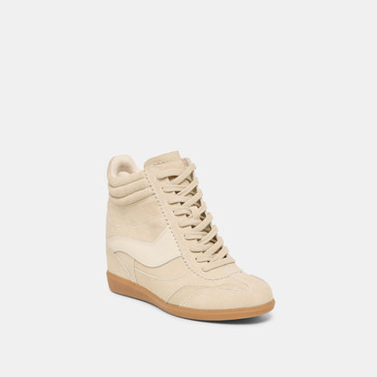 Issac Oatmeal Suede Sneakers | Dolce Vita Smart Buy