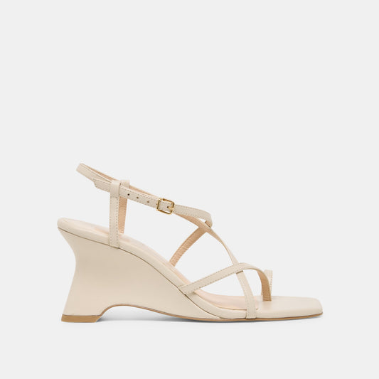 Aylee Cream Leather Wedges | Dolce Vita Featured