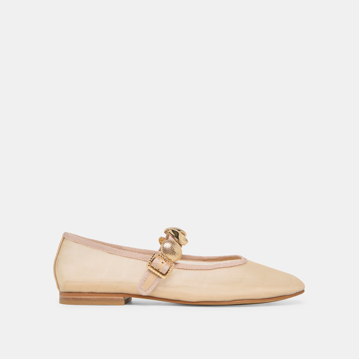Relan French Vanilla Mesh Ballet Flats | Dolce Vita Quality