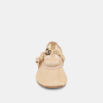Relan French Vanilla Mesh Ballet Flats | Dolce Vita Quality