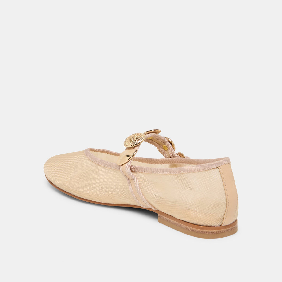Relan French Vanilla Mesh Ballet Flats | Dolce Vita Quality