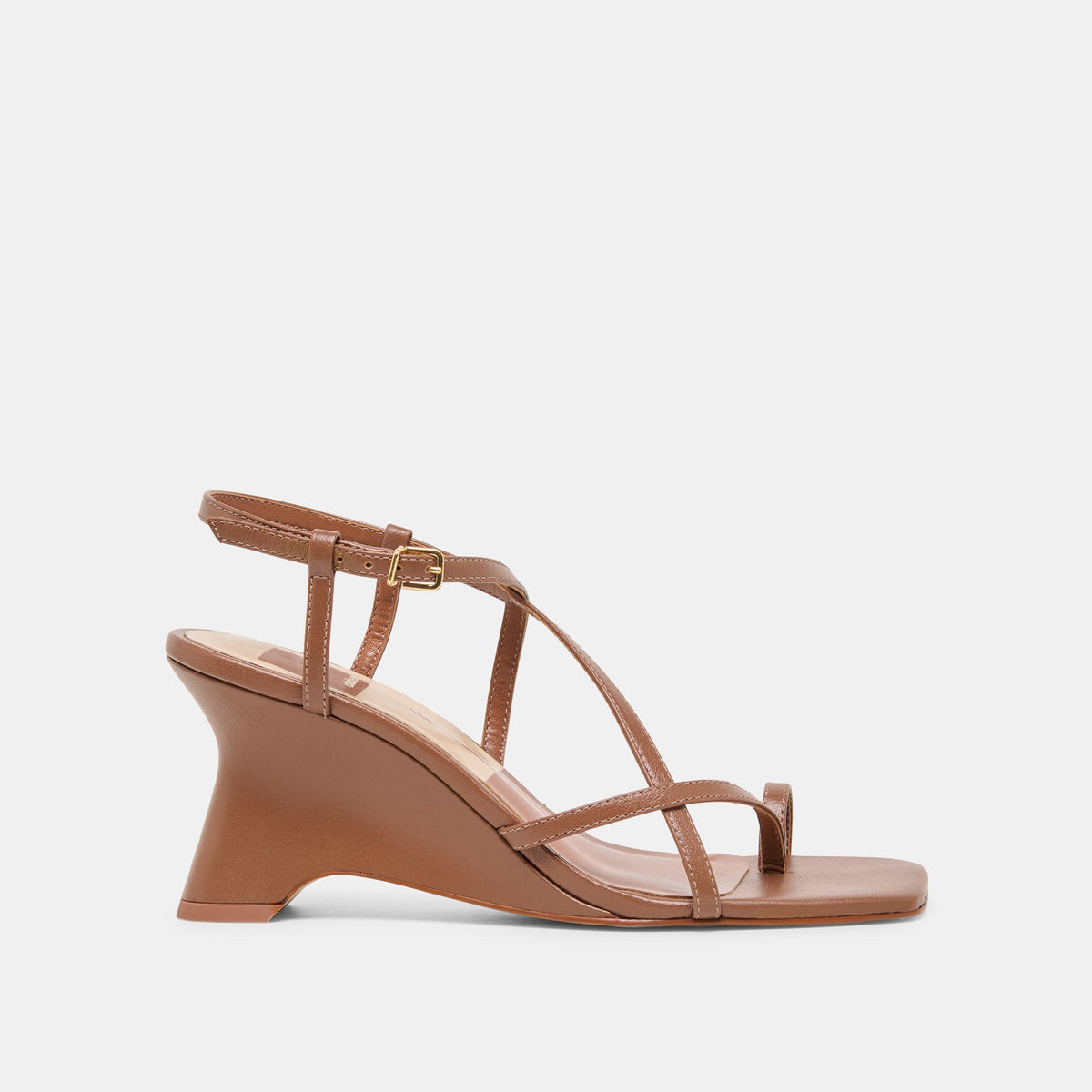 Aylee Cognac Leather Wedges | Dolce Vita Latest