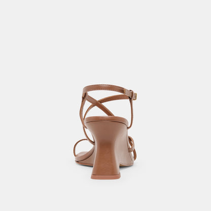 Aylee Cognac Leather Wedges | Dolce Vita Latest