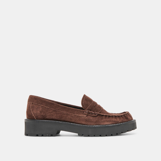 Merek Dk Brown Suede Loafers | Dolce Vita Smart Buy