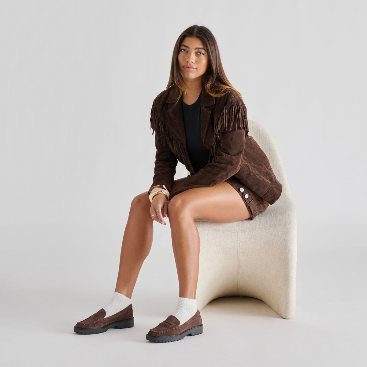 Merek Dk Brown Suede Loafers | Dolce Vita Smart Buy