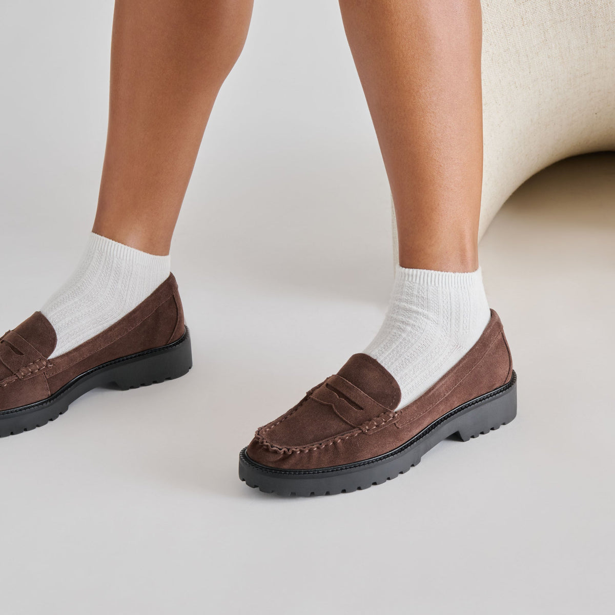 Merek Dk Brown Suede Loafers | Dolce Vita Smart Buy