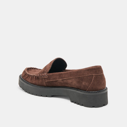 Merek Dk Brown Suede Loafers | Dolce Vita Smart Buy