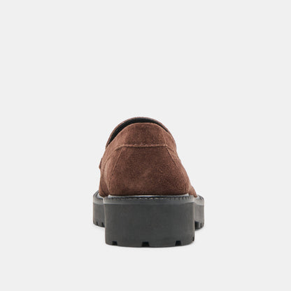 Merek Dk Brown Suede Loafers | Dolce Vita Smart Buy
