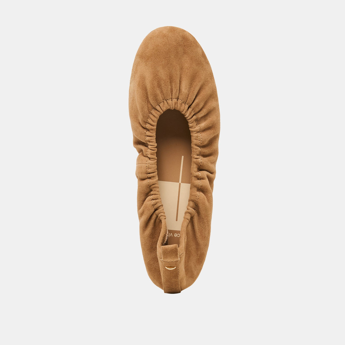 Conrad Lt Brown Suede Ballet Flats | Dolce Vita Recommended