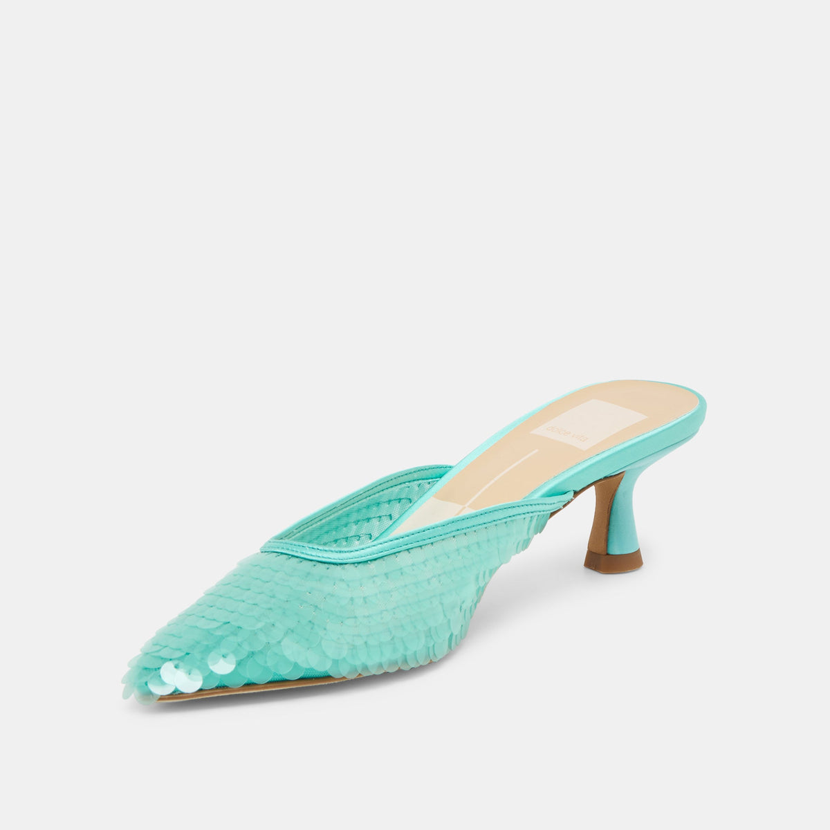 Cleo Sequin Aqua Sequin Heels | Dolce Vita Best Price