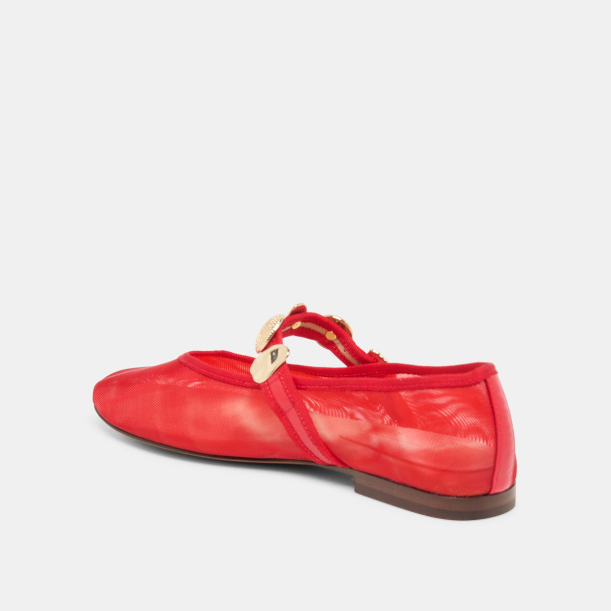 Relan Mesh Chili Mesh Ballet Flats | Dolce Vita Exclusive