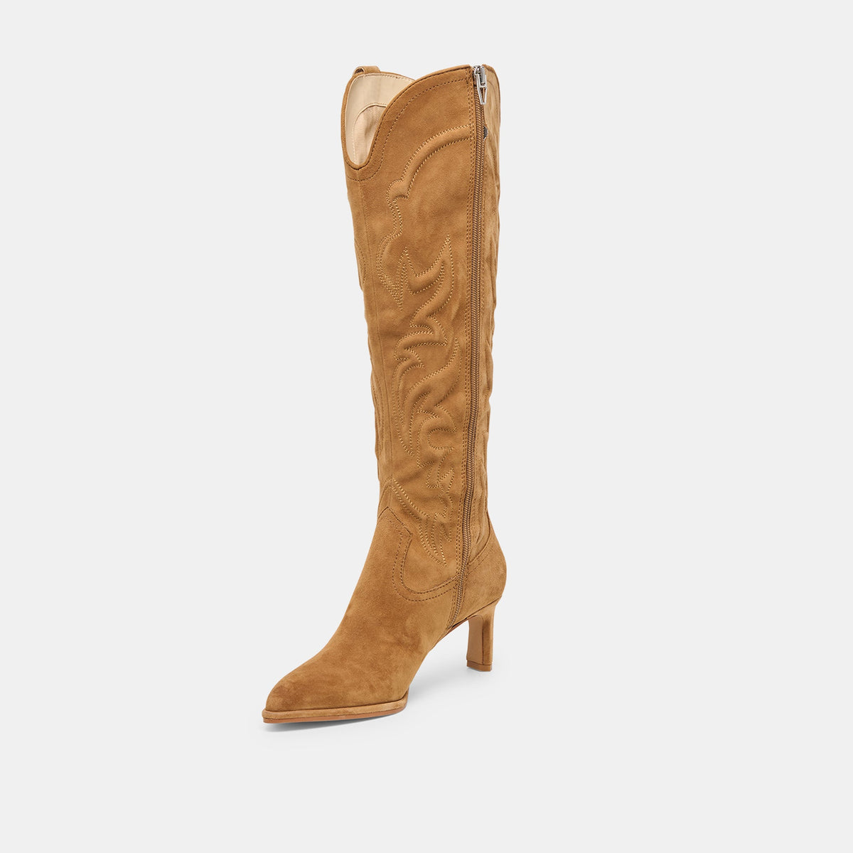 Alisa Lt Brown Suede Boots | Dolce Vita Exclusive