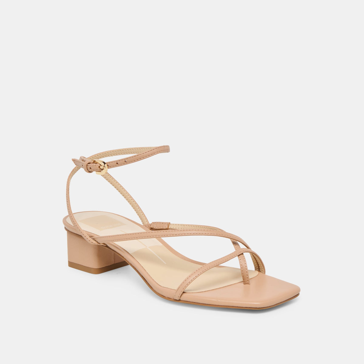 Karlos Wide Lt Tan Leather Sandals | Dolce Vita Trusted
