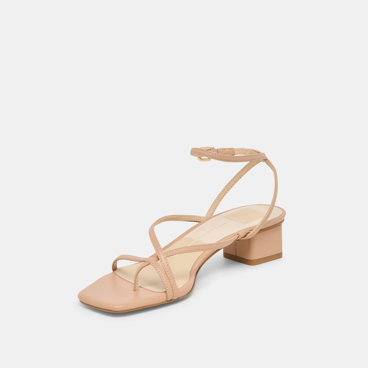 Karlos Wide Lt Tan Leather Sandals | Dolce Vita Trusted