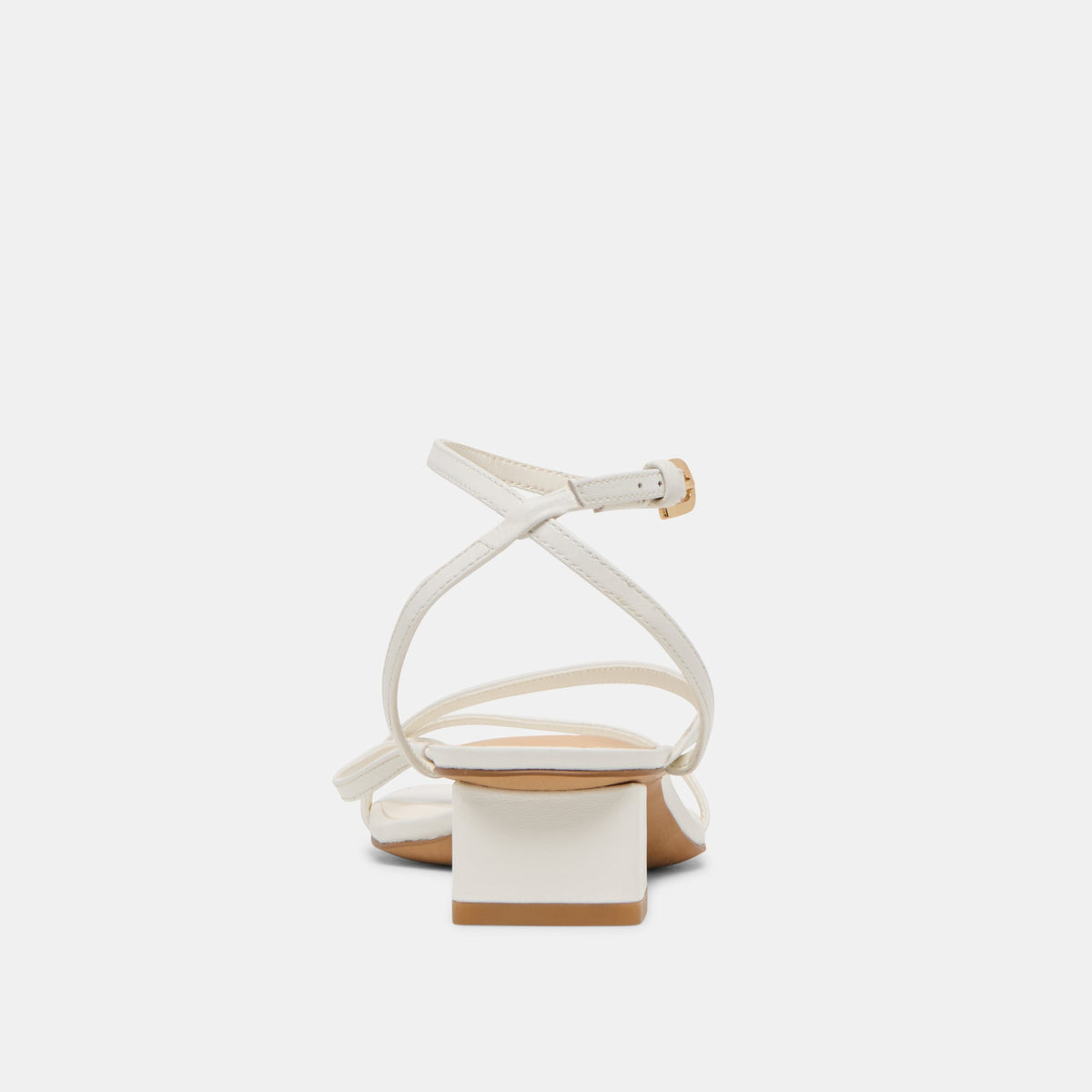 Karlos Wide True White Leather Sandals | Dolce Vita Sale