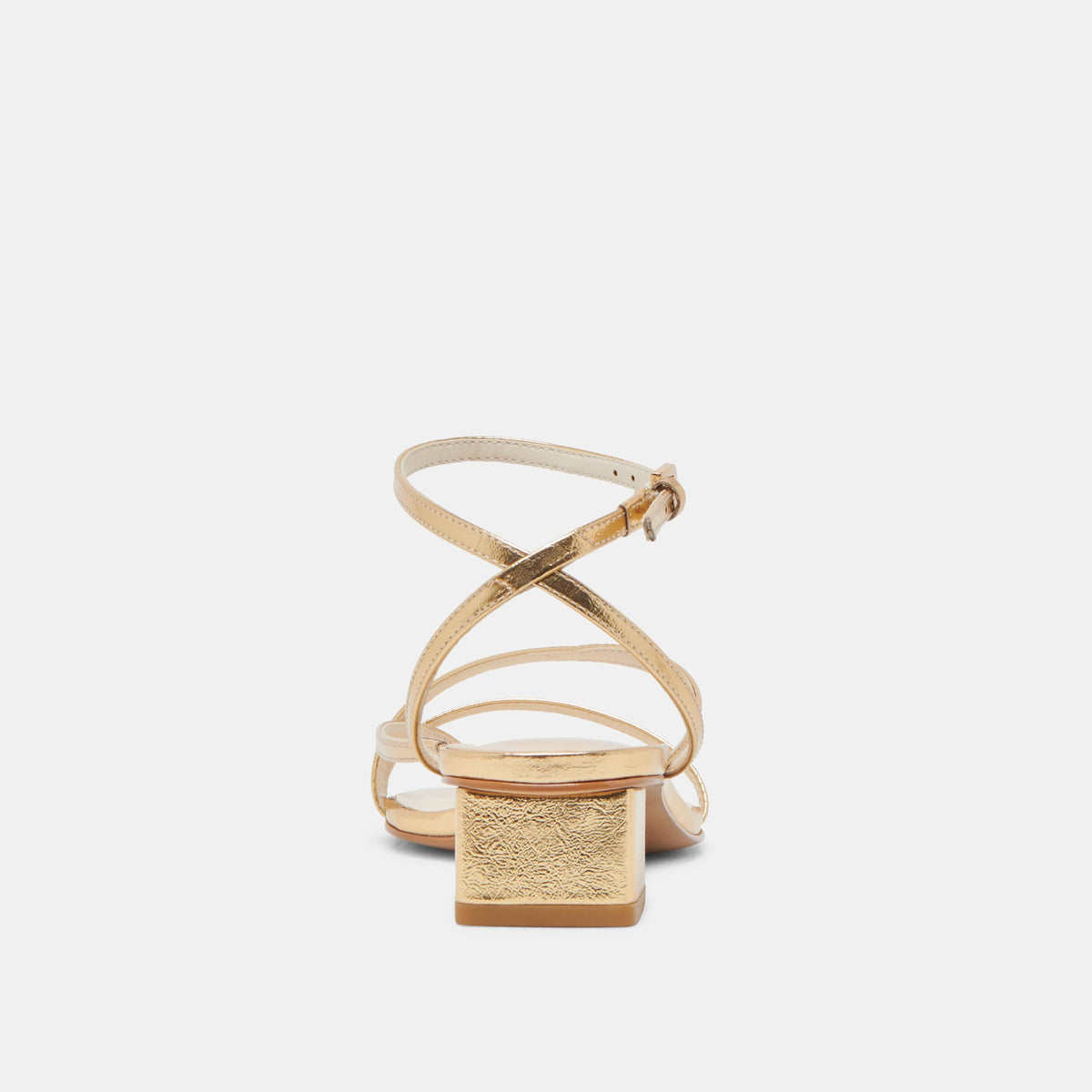 Karlos Wide Gold Metallic Stella Sandals | Dolce Vita Value