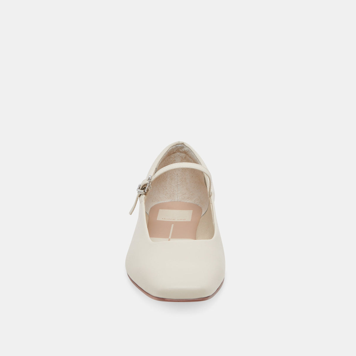 Reyes Wide Ballet Flats Ivory Leather | Ivory Ballet Flats
 – Dolce Vita | Dolce Vita Recommended