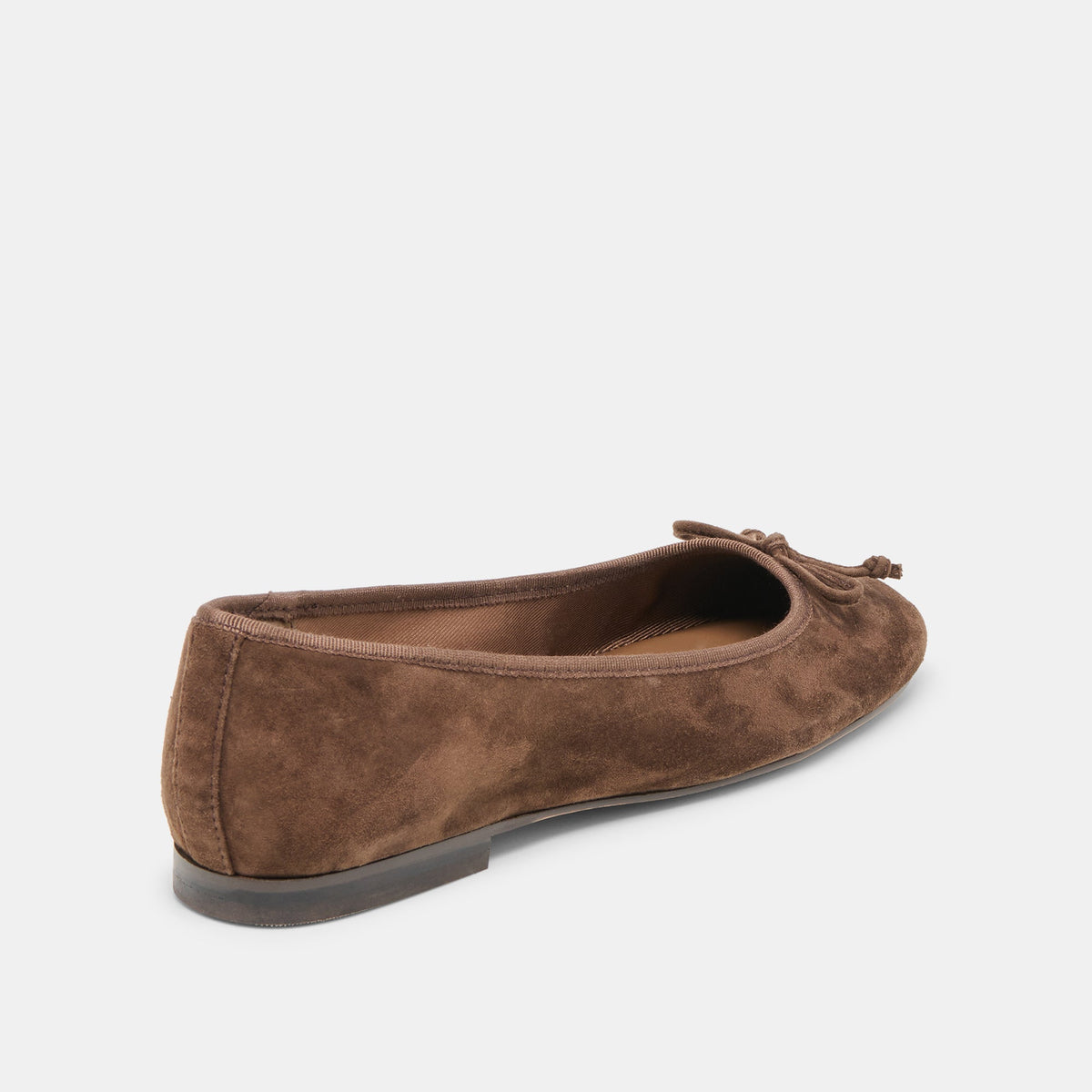 Ritla Wide Dk Brown Suede Ballet Flats | Dolce Vita Best Price