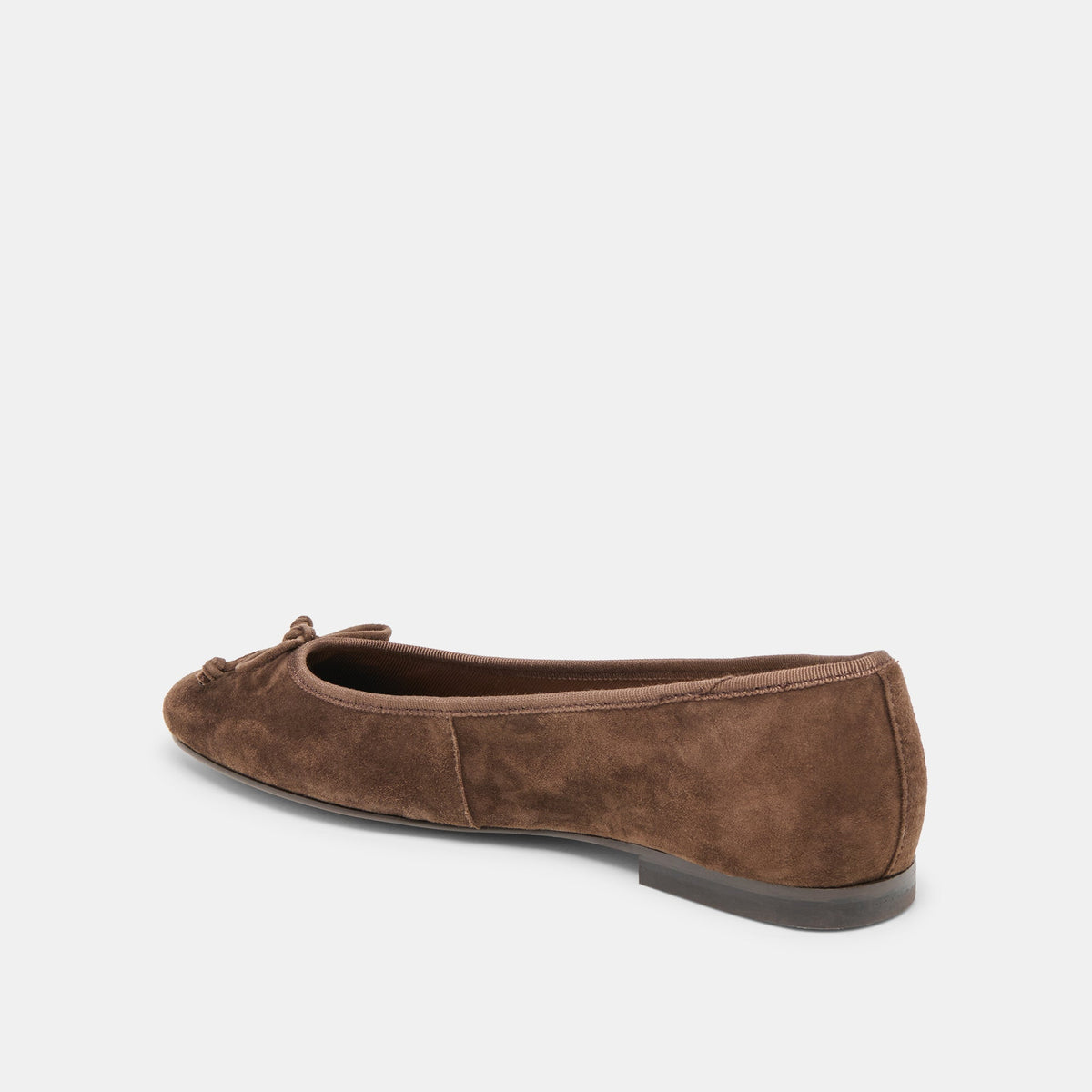 Ritla Wide Dk Brown Suede Ballet Flats | Dolce Vita Best Price