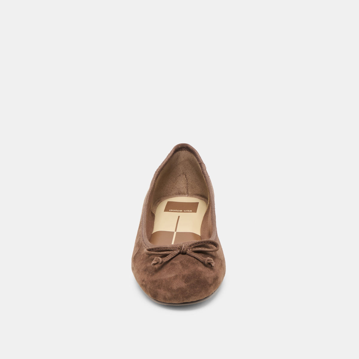 Ritla Wide Dk Brown Suede Ballet Flats | Dolce Vita Best Price
