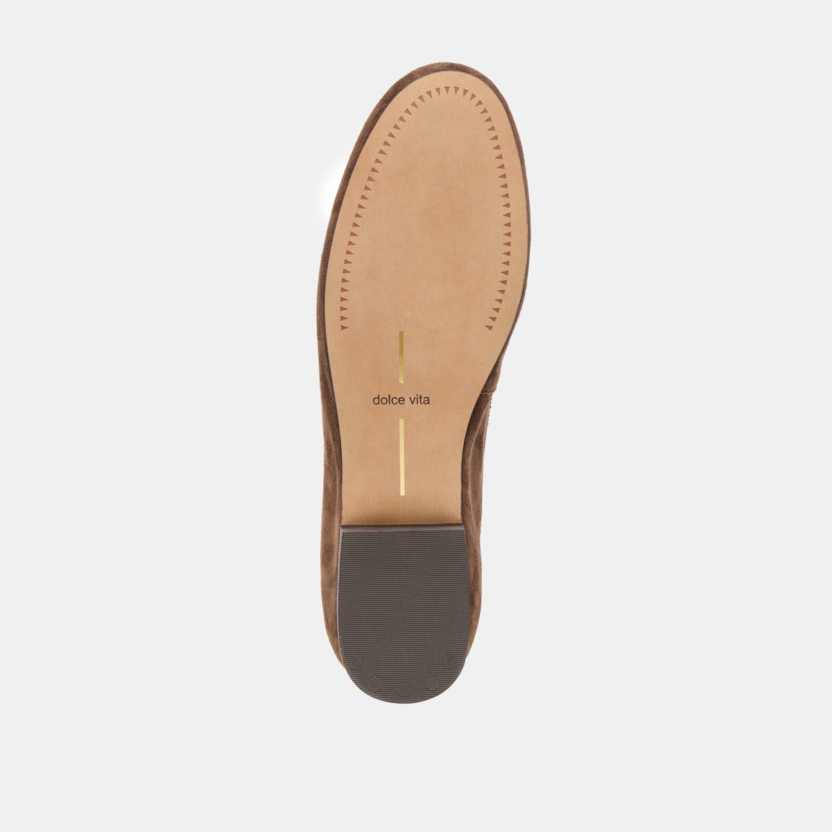 Ritla Wide Dk Brown Suede Ballet Flats | Dolce Vita Best Price