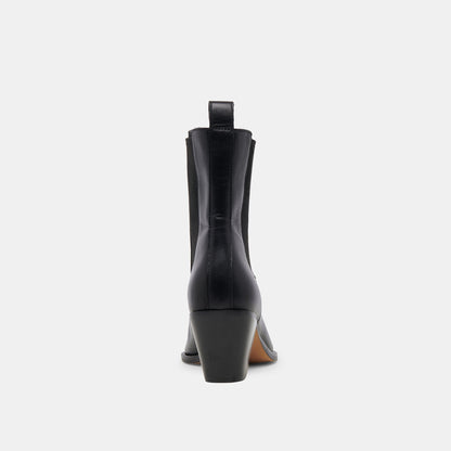 SHADIE H2O WIDE BOOTIES BLACK LEATHER
 – Dolce Vita | Dolce Vita Best Price