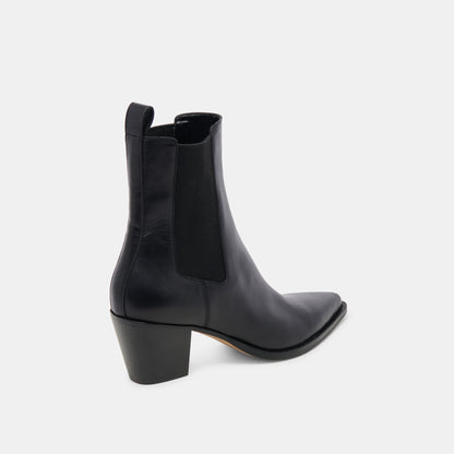 SHADIE H2O WIDE BOOTIES BLACK LEATHER
 – Dolce Vita | Dolce Vita Best Price