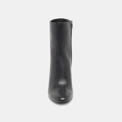 Suzy Wide Black Leather Booties | Dolce Vita Featured